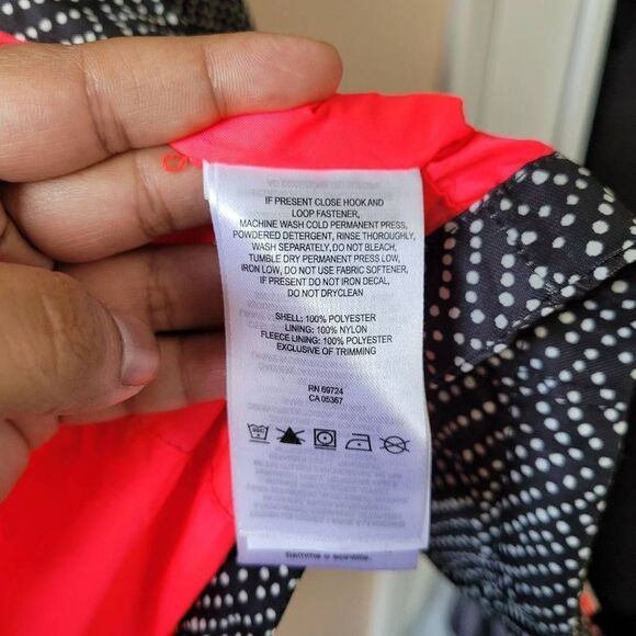 Columbia Interchange Black with dots Jacket Size S - Picture 6 of 6